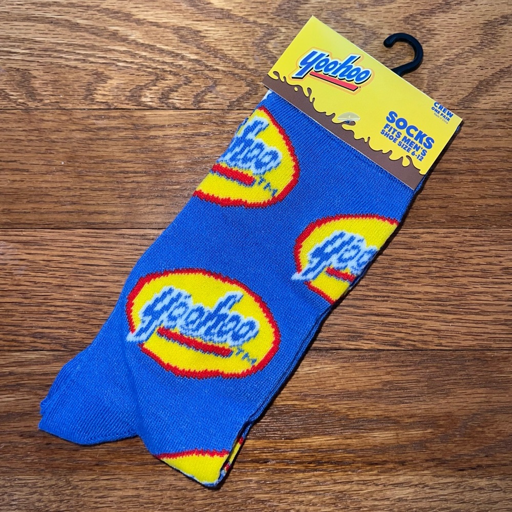 🧦 🛍️ 5/$20 - Blue Yoohoo Socks for Men